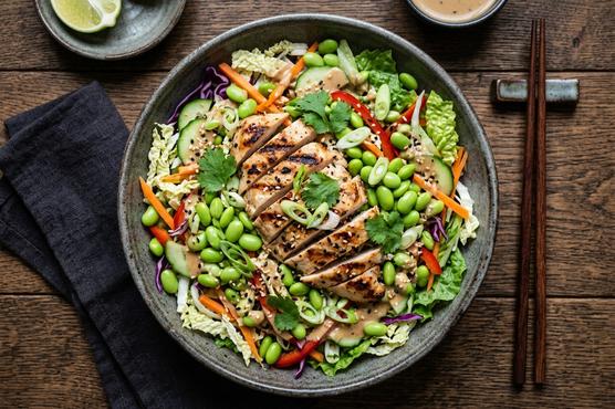 Asian Sesame Chicken Salad