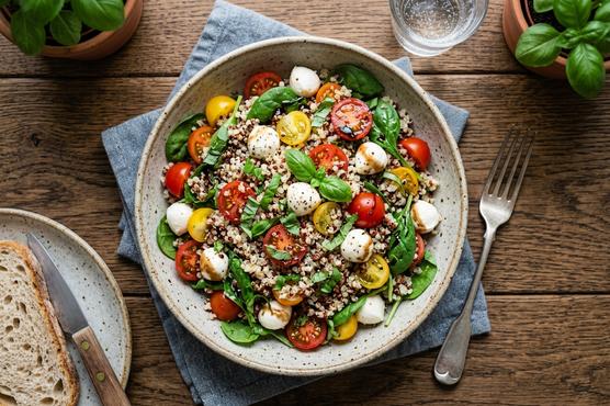 Caprese Quinoa Salad