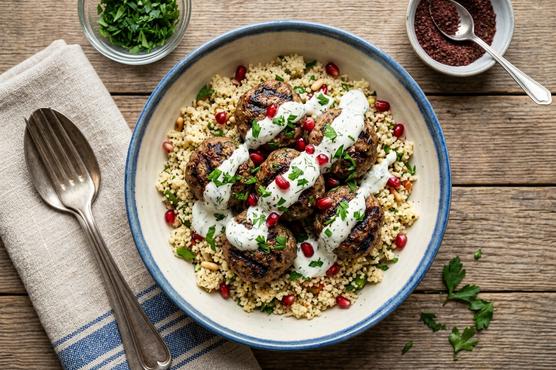 Lamb Kofta with Couscous